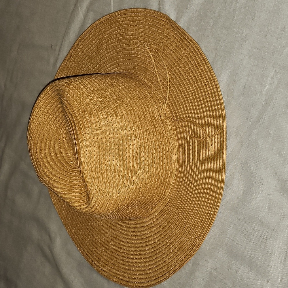 Straw Hat Packable Foldable Hat - image 1